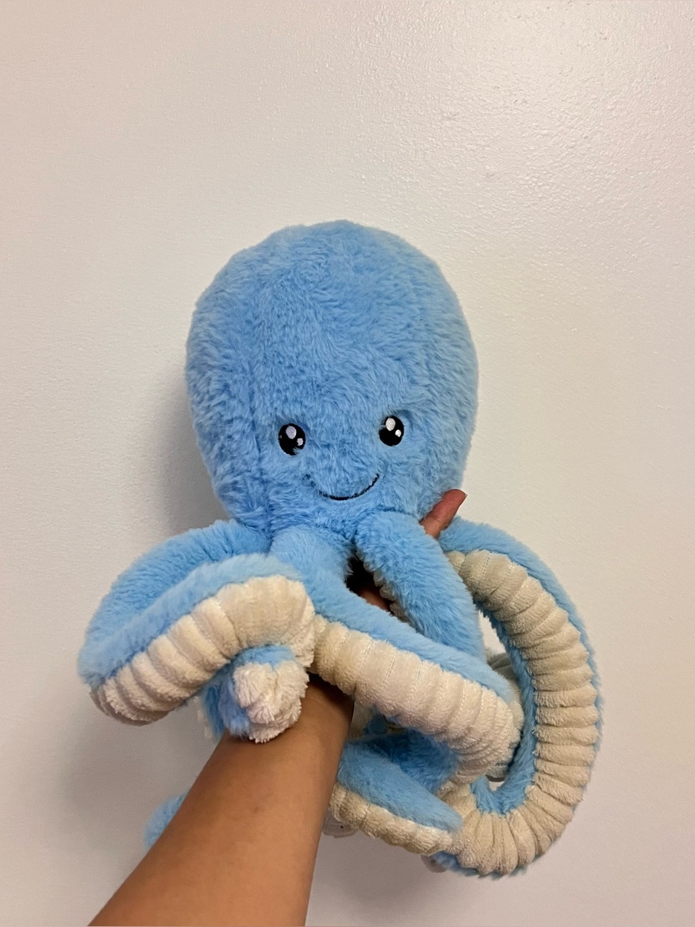 Plush Blue Octopus Soft Toy - Kids Stuffed Animal